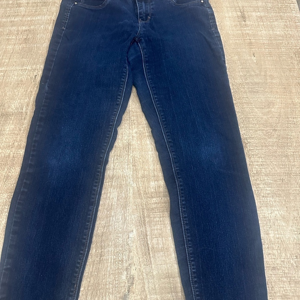 WHBM Sculpt Skinny Jeggings | Dark Wash Denim | Size S - Picture 4 of 16